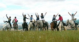 horseriding farm at Lauret
