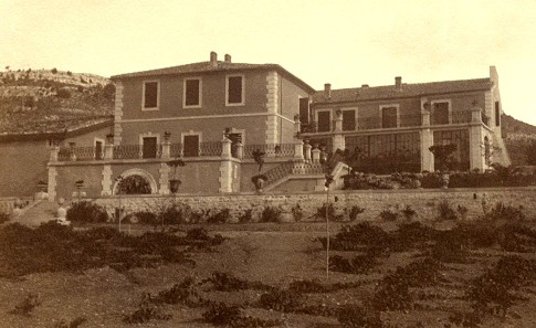das Landhaus ca. 1900