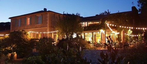 evening at the Auberge