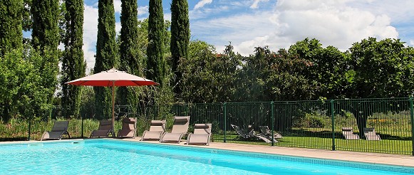 the old orchard with the pool