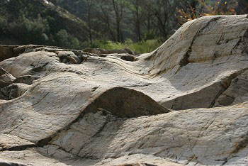 smooth rocks in the Cévennes